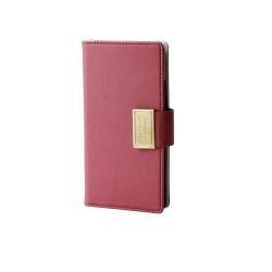 ELECOM P-02PLFBPN スマートフォン用手帳型マルチカバー(for girl・L)