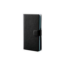ELECOM P-02WDT2BK スマートフォン用手帳型マルチカバー(スリム・L)
