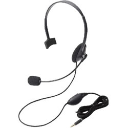 ELECOM HS-HP21TBK ヘッドセット(4極片耳オーバーヘッド)