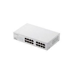 ELECOM EHC-F16MN-HW 10/100Mbps対応スイッチングHub/16ポート/金属筐体/電源内蔵モデル/ホワイ