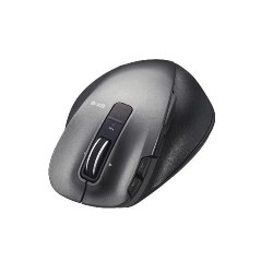 ELECOM M-XGM20DLBK ULTIMATE LASERマウス/握りの極み/Mサイズ/無線/2.4GHz/8ボタン+チ