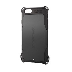 ELECOM PM-A15ZEROBK iPhone6s/6用ZEROSHOCKケース/ブラック