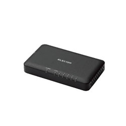 ELECOM EHC-G05PA-SB 1000BASE-T対応 スイッチングハブ