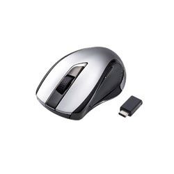 ELECOM M-BL26DBCBK Type-C対応 ワイヤレス BlueLEDマウス
