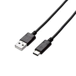 ELECOM MPA-AC15NBK USB2.0ケーブル（認証品、A-C）