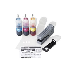 ELECOM THC-326321CSET5 キヤノン 325+326/320+321用詰め替えインクセット