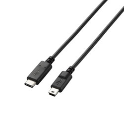 ELECOM U2C-CMB10NBK USB2.0ケーブル(認証品、C-microB)