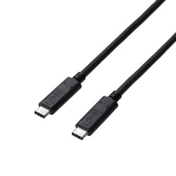 ELECOM USB3-CCP05NBK USB3.1ケーブル（認証品、C-C）