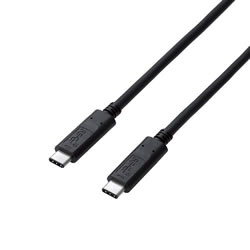 ELECOM USB3-CCP10NBK USB3.1ケーブル(認証品、C-C)