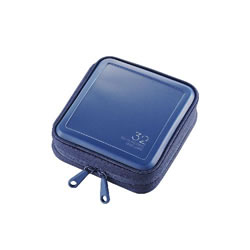 ELECOM CCD-HB32BU Blu-ray・CD・DVD対応ファスナーケース(32枚)