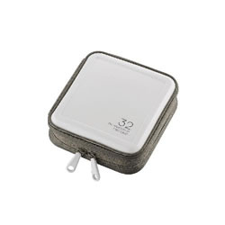 ELECOM CCD-HB32WH Blu-ray・CD・DVD対応ファスナーケース(32枚)