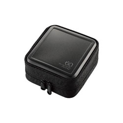 ELECOM CCD-HB60BK Blu-ray・CD・DVD対応ファスナーケース(60枚)