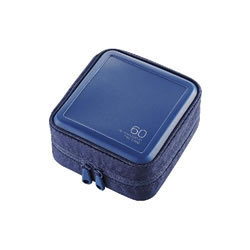 ELECOM CCD-HB60BU Blu-ray・CD・DVD対応ファスナーケース(60枚)