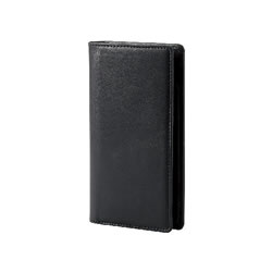 ELECOM P-02PLFHBK スマートフォン用マルチカバー/L/スプリットレザー
