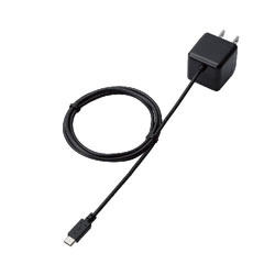 ELECOM MPA-ACMBC102BK キューブ型AC充電器(スマホ用・1.8A)
