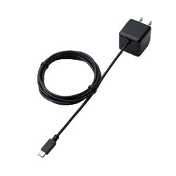 ELECOM MPA-ACMBC152BK キューブ型AC充電器(スマホ用・1.8A)