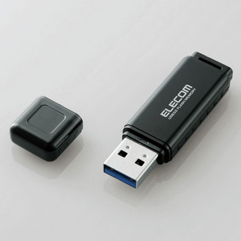 ELECOM MF-HSU3A64GBK バリュータイプUSB3.0メモリ