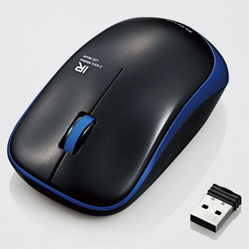 ELECOM M-IR07DRBU 無線IRマウス(3ボタン)