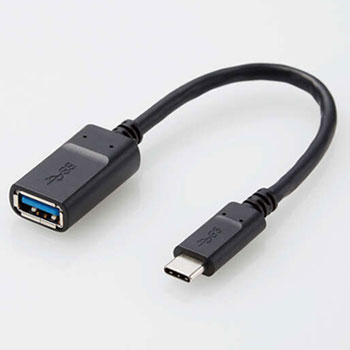 ELECOM MPA-AFCM01NBK USB3.1ケーブル（Type-C-Standard-A）