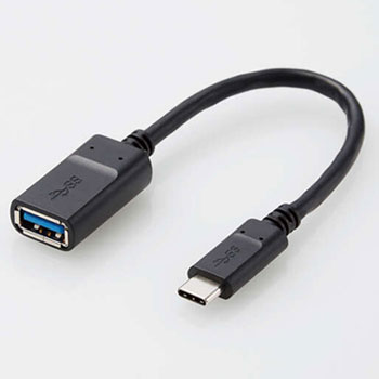 ELECOM MPA-AFCM01NBK USB3.1ケーブル(Type-C-Standard-A)