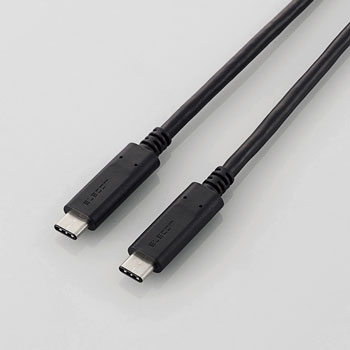 ELECOM U2C-CC5P30NBK USB2.0ケーブル（Type-C-TypeC）