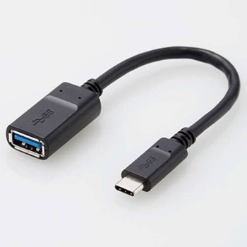 ELECOM USB3-AFCM01NBK USB3.1ケーブル(Type-C-Standard-A)