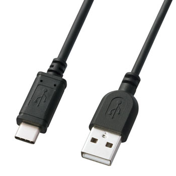 サンワサプライ KU-CA30K USB2.0TypeC-Aケーブル