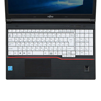 サンワサプライ FA-SLIFEA2W ノート用シリコンキーボードカバー (富士通LIFEBOOKAシリーズ用)