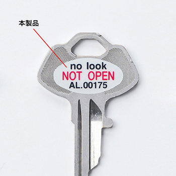 サンワサプライ SL-5H-5 鍵のナンバーキーパーセキュリティシール(1シート・5枚入り)