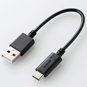 ELECOM MPA-AC01BK USB2.0ケーブル（準拠、A-C）