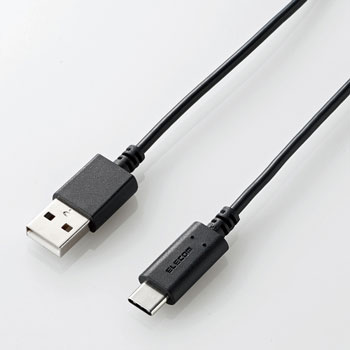 ELECOM MPA-AC05BK USB2.0ケーブル（準拠、A-C）
