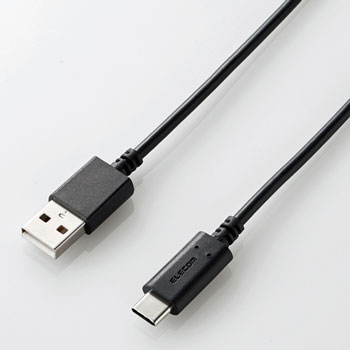 ELECOM MPA-AC15BK USB2.0ケーブル（準拠、A-C）