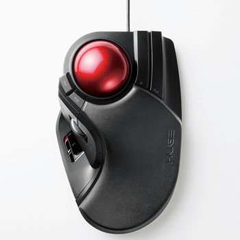 ELECOM M-HT1URBK トラックボール(人差し指・中指操作タイプ)