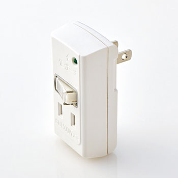 ELECOM T-KTR03WH スイッチタップ(雷ガード付き)