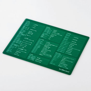 ELECOM MP-SCBGE 爆速効率化マウスパッド for Excel(XLサイズ)