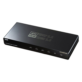 サンワサプライ VGA-HDRSP4 4K/60Hz・HDR対応HDMI分配器（4分配）