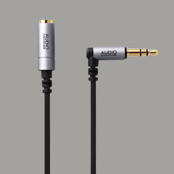 ELECOM EHP-35ELN30SV ヘッドホン・イヤホン用延長コード(耐ノイズモデル)