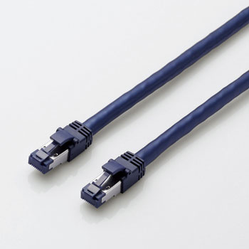 ELECOM LD-OCTT/BM50 カテゴリー8対応LANケーブル(ツメ折れ防止)