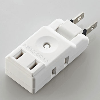 ELECOM AVT-M01-23WH マイクロタップ(3個口)