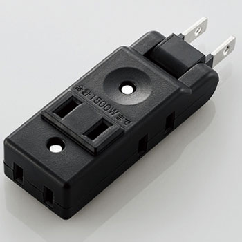 ELECOM AVT-M01-24BK マイクロタップ(4個口)