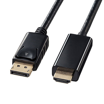 サンワサプライ KC-DPHDA20 DisplayPort-HDMI変換ケーブル2m