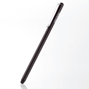 ELECOM P-TPSLIMBK スリムタッチペン/ブラック スマートフォン用