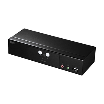サンワサプライ SW-KVM2HHC HDMI対応パソコン自動切替器（2：1）