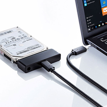 サンワサプライ USB-CVIDE7 SATA-USB3.1 Gen2変換ケーブル