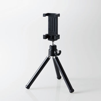 ELECOM P-STALBK スマートフォン用コンパクト三脚(2段伸縮タイプ)