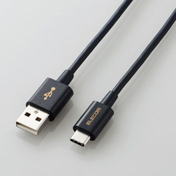 ELECOM MPA-ACYS12NBK やわらか耐久USB Type-Cケーブル