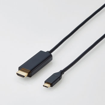 ELECOM CAC-CHDMI10BK USB Type-C用HDMI変換ケーブル