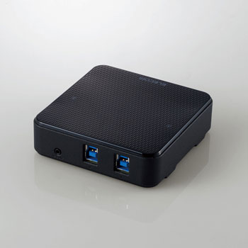ELECOM U3SW-T2 USB3.0対応切替機（PC2台）