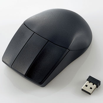 ELECOM M-CAD01DBBK 3DCAD用無線3ボタンマウス