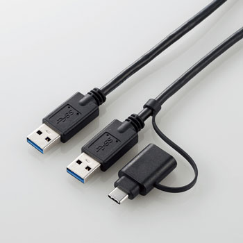 ELECOM UC-TV6BK リンクケーブルMAC対応 USB3.0